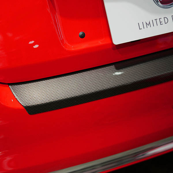 FIAT 500(series 4) Rear Bumper Protector(Carbon Look)