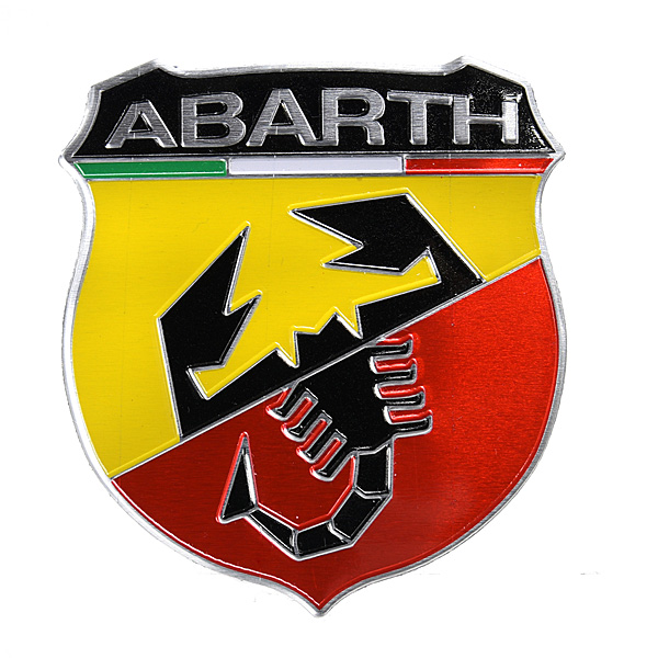 ABARTH Newエンブレムアルミプレート