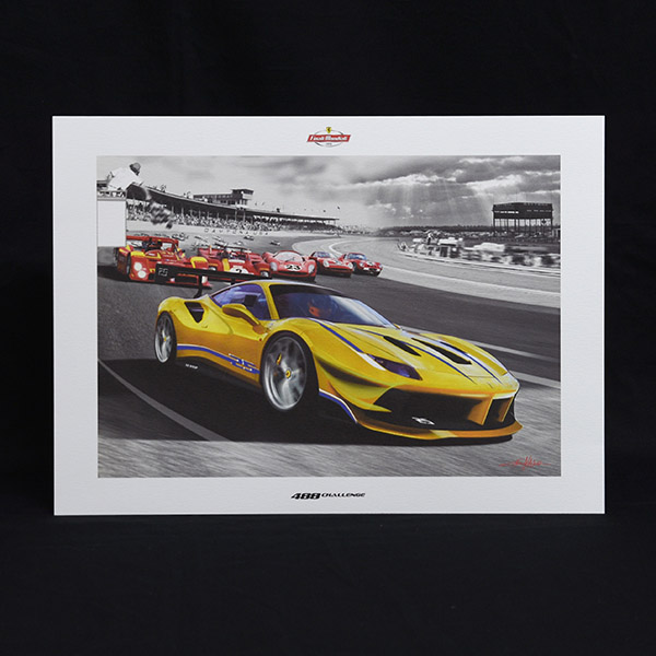 Ferrari Finali Mondiali 2016 Memorial Poster Set by Enzo Naso