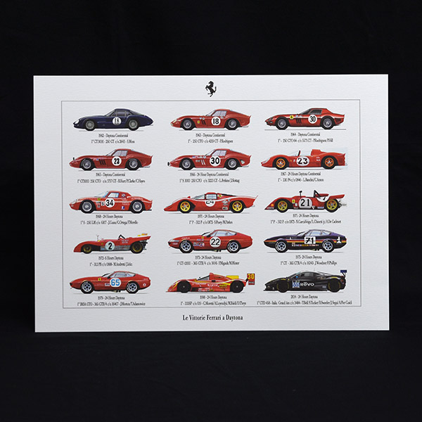 Ferrari Finali Mondiali 2016 Memorial Poster Set by Enzo Naso