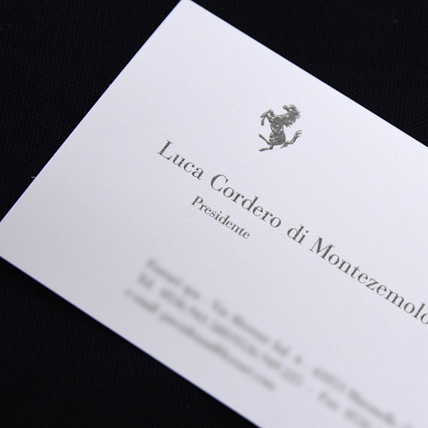 Luca montezemoro Business Card