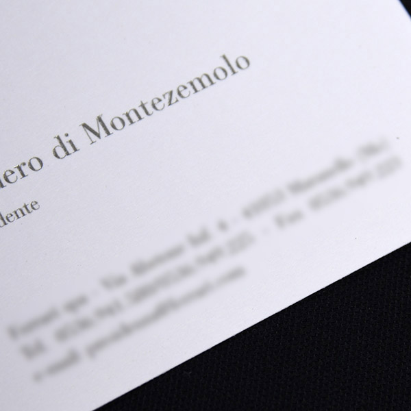 Luca montezemoro Business Card