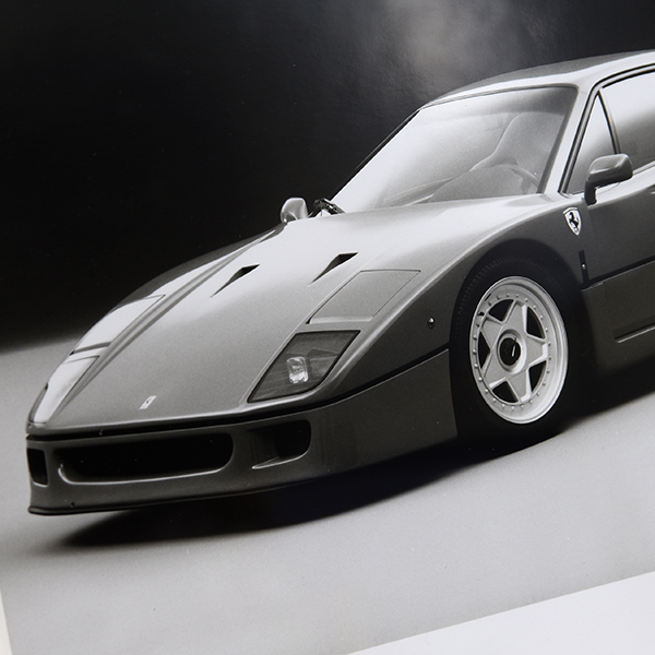 Ferrari F40 Press Photo with Frame