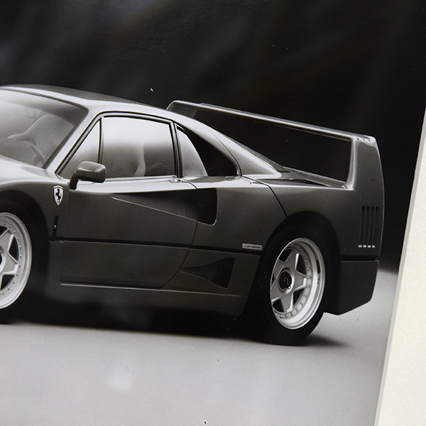 Ferrari F40 Press Photo with Frame