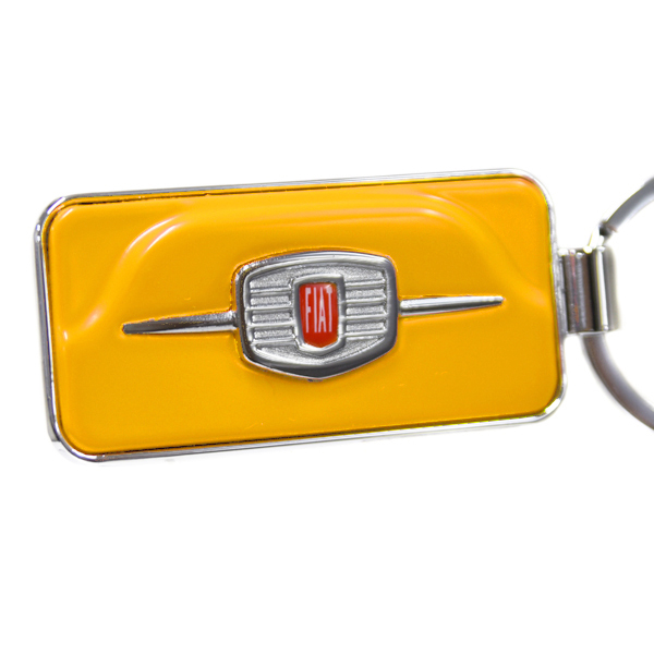 FIAT Nuova 500 Front Grill Keyring(yellow)