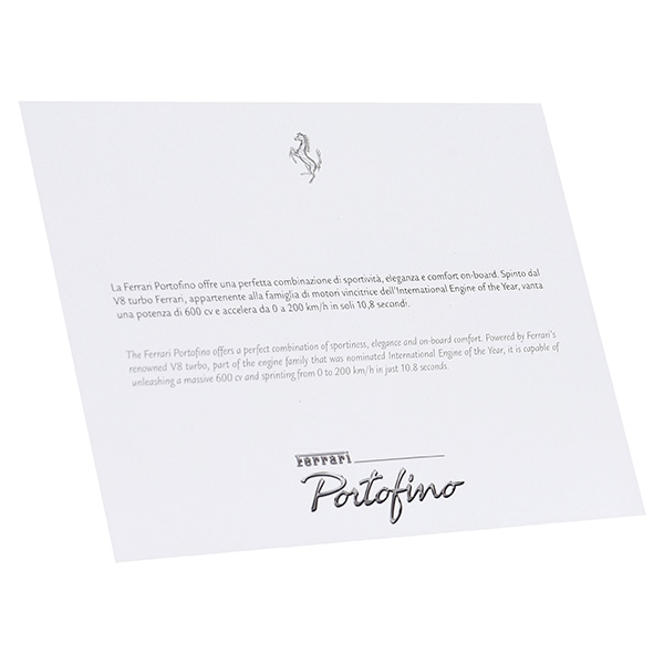 Ferrari Portofino Presentation Card