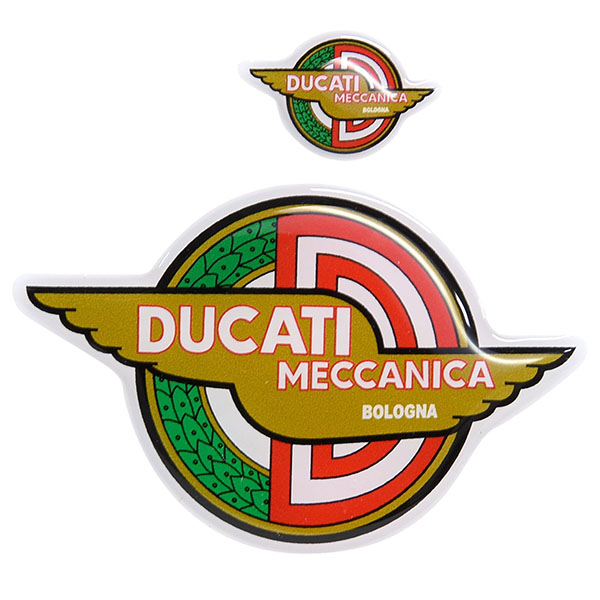 DUCATI MECCANICA 3Dステッカーセット(2枚組)