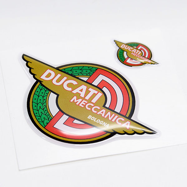 DUCATI MECCANICA 3D Stickers Set(2pcs.)