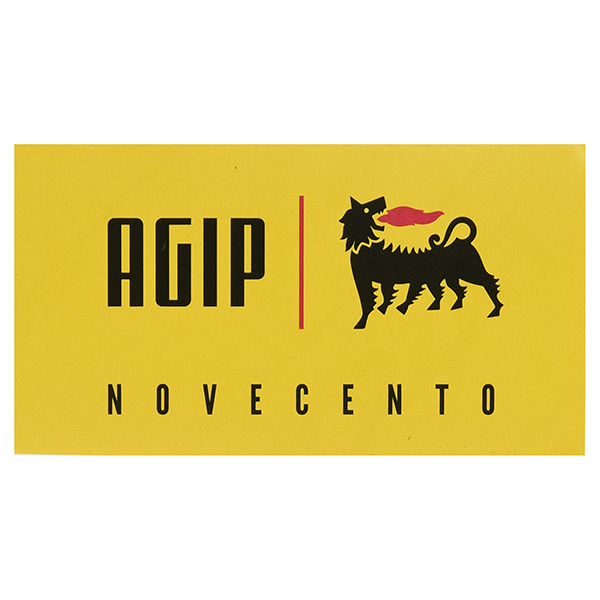 Agip NOVECENTO Paper Sticker(80mm)