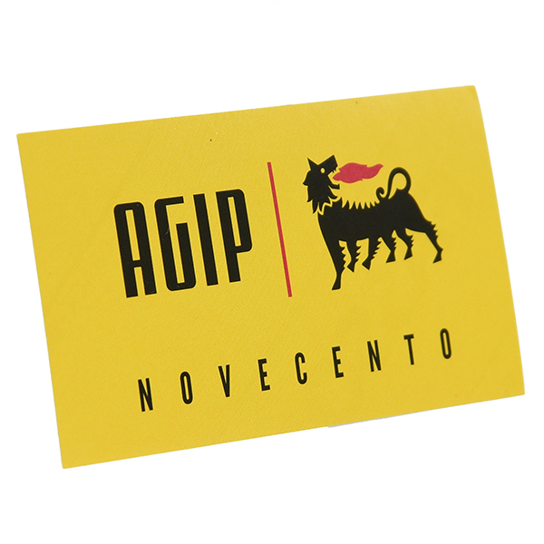 Agip NOVECENTO Paper Sticker(80mm)