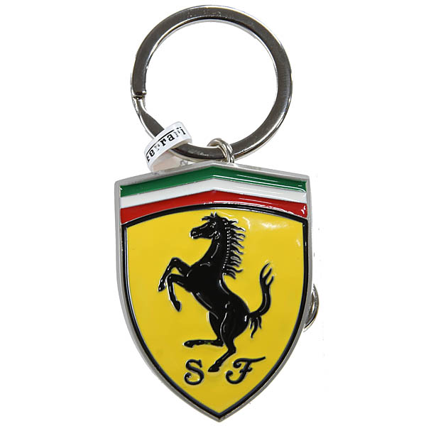 Ferrari Official SF Emblem Metal Keyring