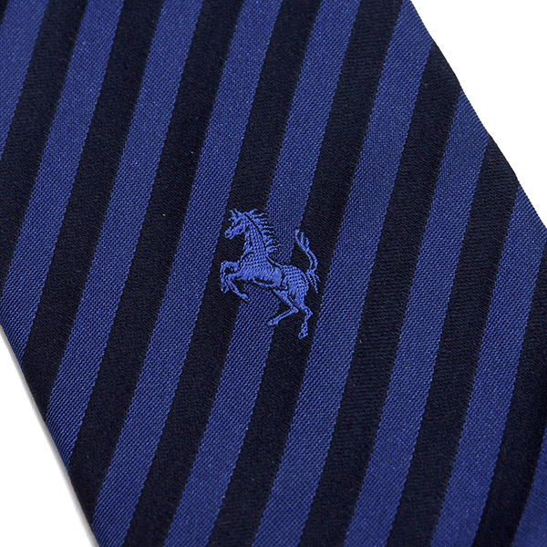 Ferrari Neck Tie(Navy/Stripe)