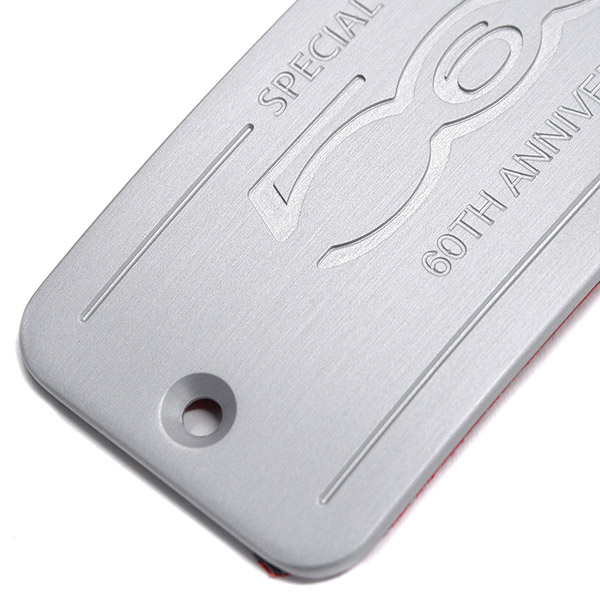 FIAT 500 60anni Limited Edition Interior Plate