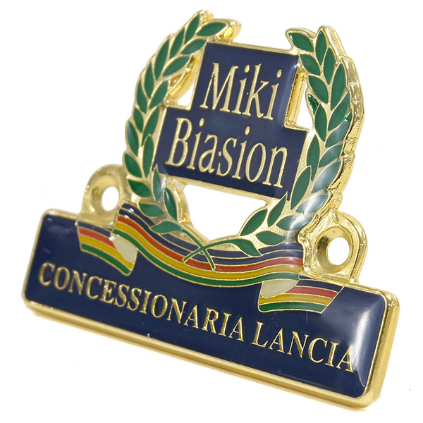 CONCESSIONARIA LANCIA -Miki BIASION-ディーラーズエンブレム