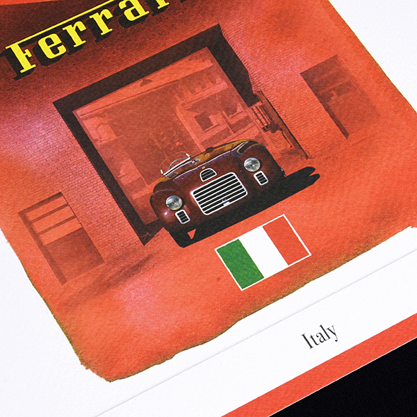 FERRARI HOLDS 70TH ANNIVERSARY CELEBRATIONS Guest Lithograph by Enzo Naso