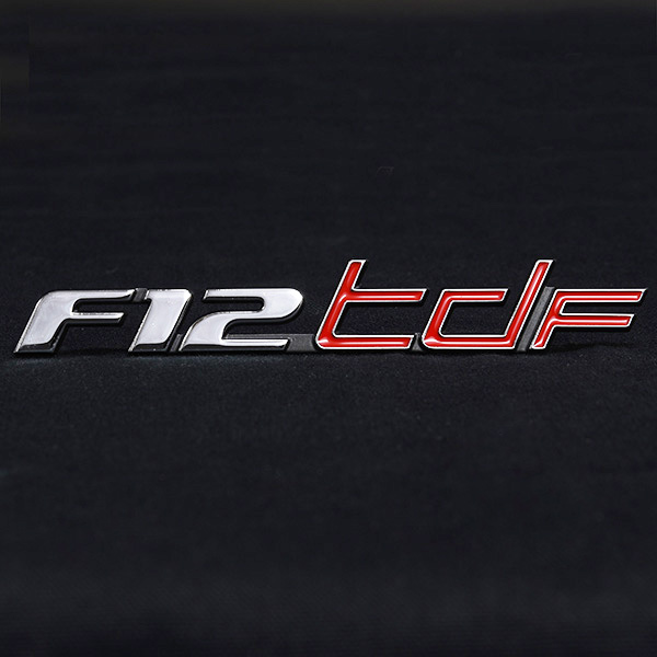 Ferrari Genuine F12 TDF Logo