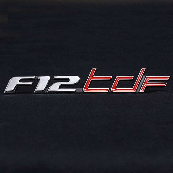 Ferrari Genuine F12 TDF Logo 