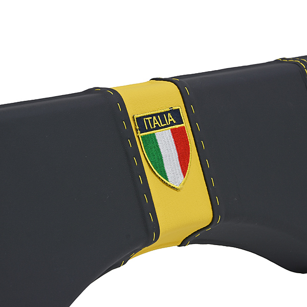 ABARTH/FIAT 500/595 Leather Hat Shelf Panel-Smorking-(Yellow)