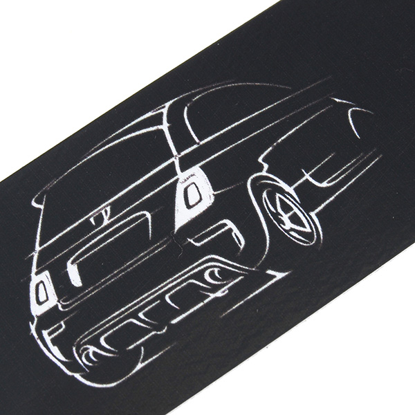 ABARTH 500/595 Instrument Panel Illustration Decor(for LHD/Black)