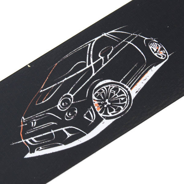 ABARTH 500/595 Instrument Panel Illustration Decor(for LHD/Black)