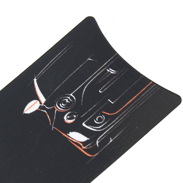 ABARTH 500/595 Instrument Panel Illustration Decor(for LHD/Black)