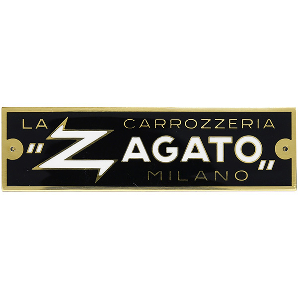 CARROZZERIA ZAGATO MILANO Interior Plate