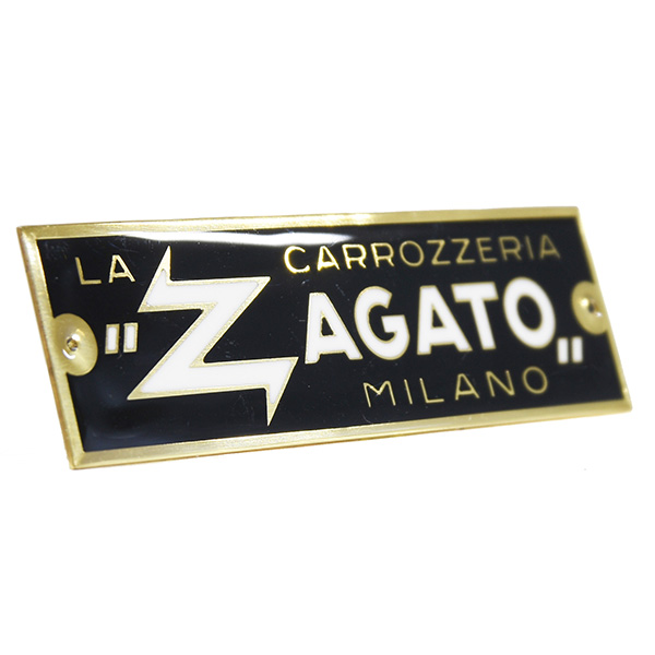 CARROZZERIA ZAGATO MILANO Interior Plate