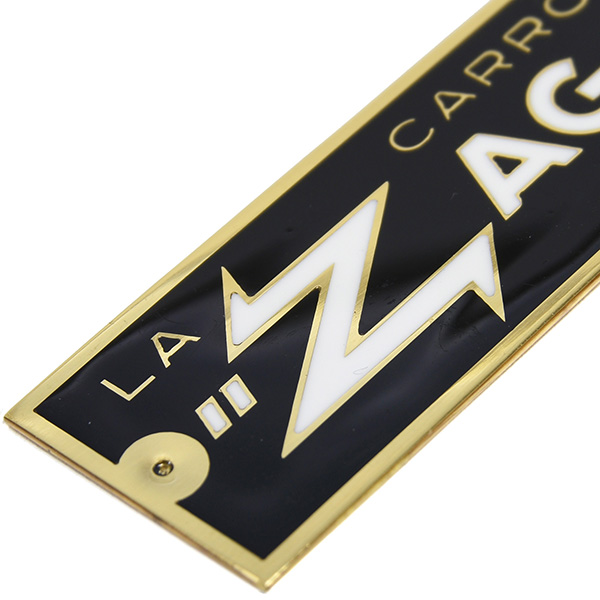 CARROZZERIA ZAGATO MILANO Interior Plate