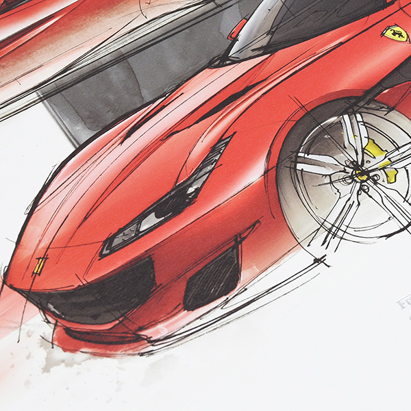 Ferrari Portofino Litograph for VIP Guest