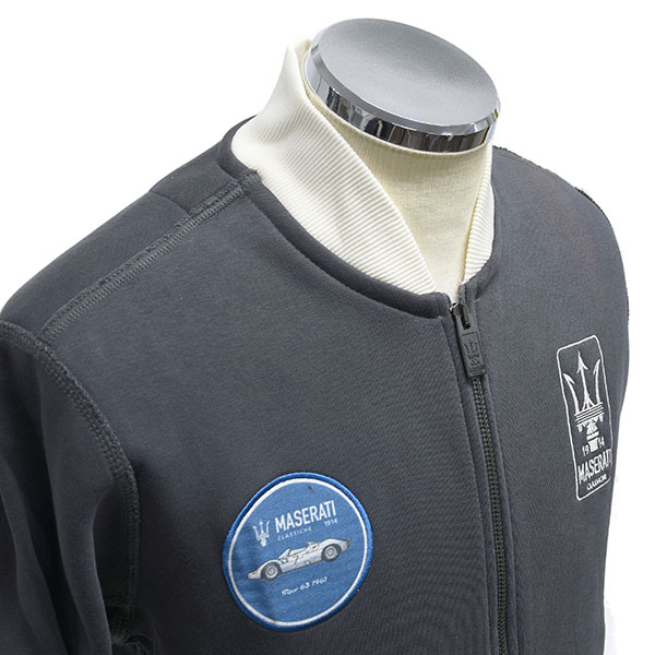 MASERATI Zip-Up Felpa(Gray)