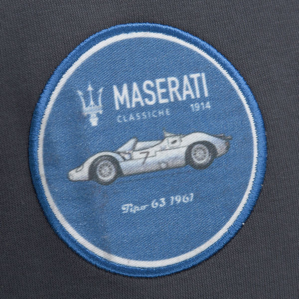 MASERATI Zip-Up Felpa(Gray)