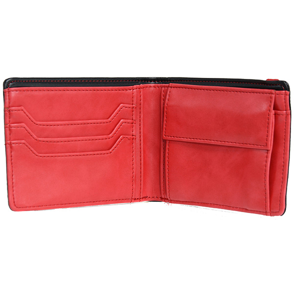 FIAT Nuova 500 Emboss Wallet(Black)
