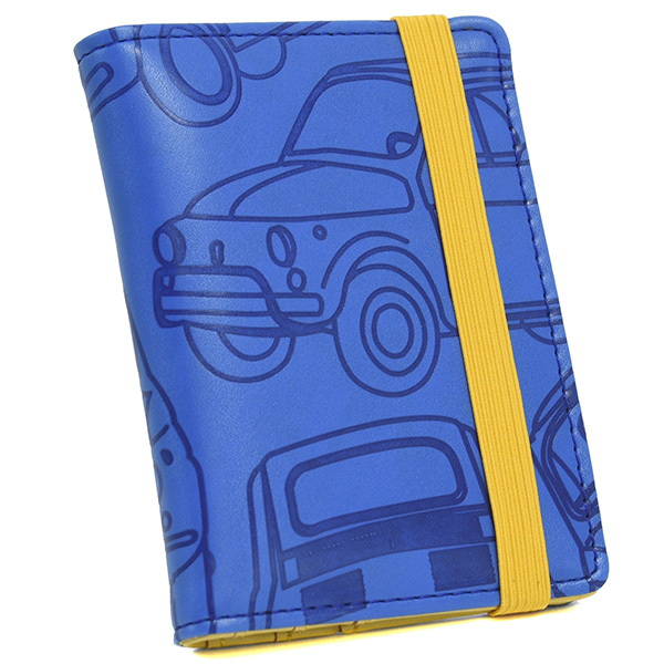 FIAT Nuova 500 Emboss Card Holder(Blue)