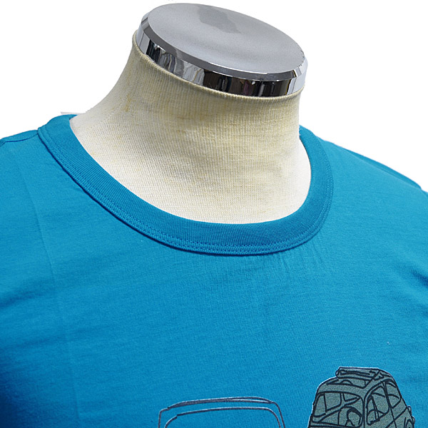 FIAT Nuova 500 T-Shirts(Blue)