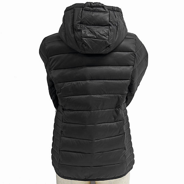FIAT 500 CLUB ITALIA Kilting Jacket(for women/Black)