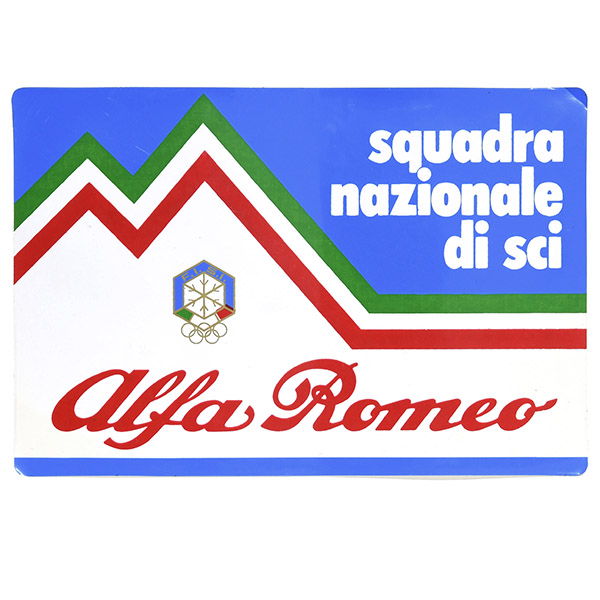 Alfa Romeo SKI TEAM Sticker