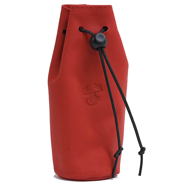 ABARTH Leather Pochet (Red)