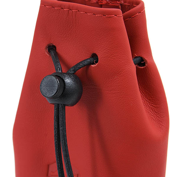ABARTH Leather Pochet (Red)