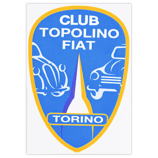 CLUB TOPOLINO FIAT Paper Sticker