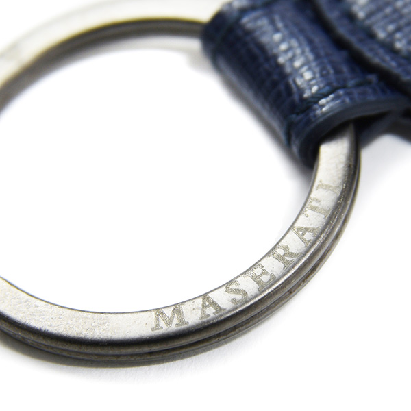 MASERATI Leather Keyring(Blue)