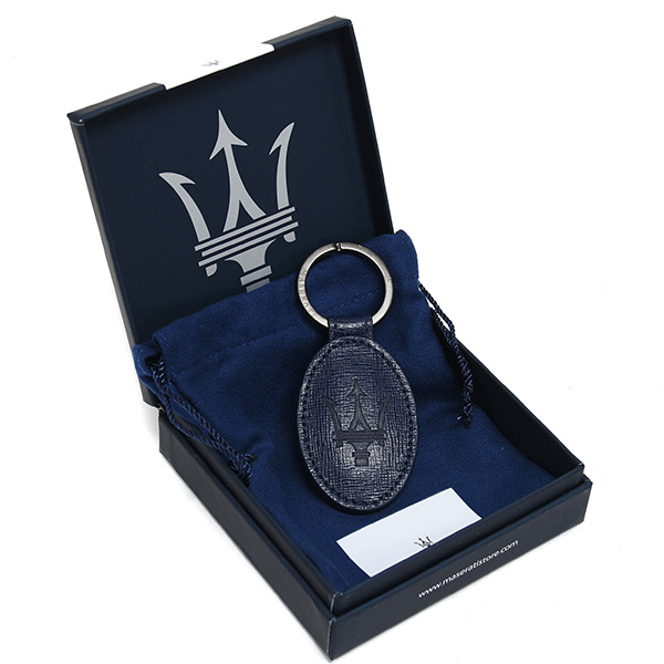 MASERATI Leather Keyring(Blue)