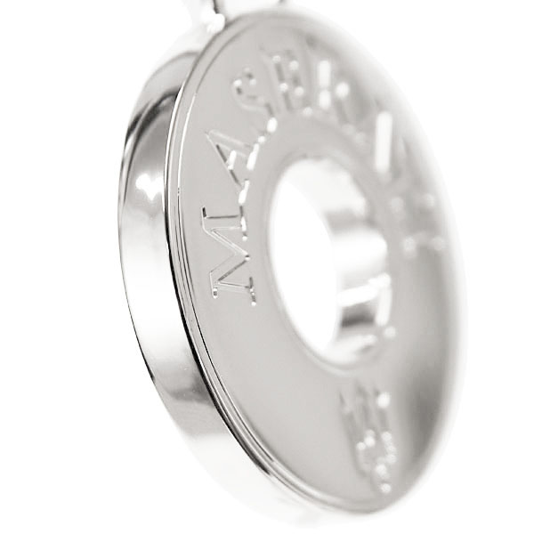 MASERATI Essential Palladium Keyring(Silver)