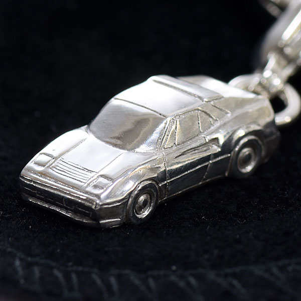 Ferrari 328GTB Sterling Silver Keyring