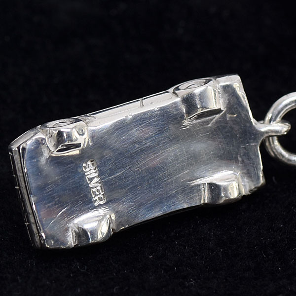 Ferrari 328GTB Sterling Silver Keyring