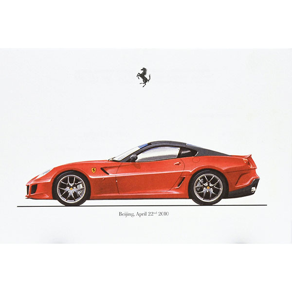 Ferrari純正599GTOデータカード