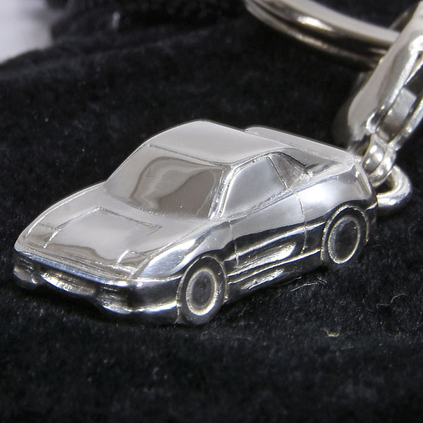 Ferrari F355 Sterling Silver Keyring