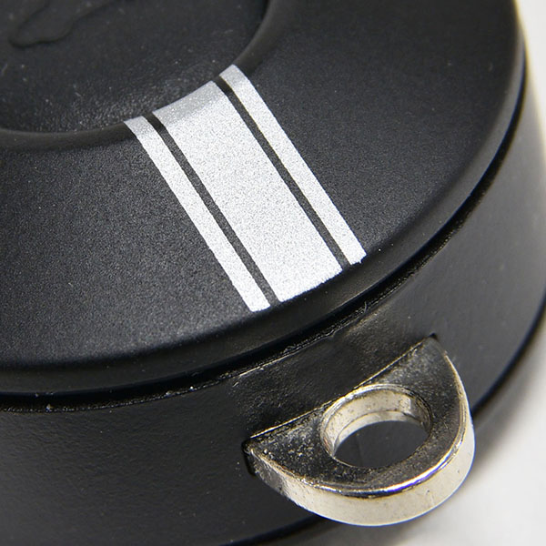 ABARTH Key Cover -Prototype-(Black/Silver Logo)