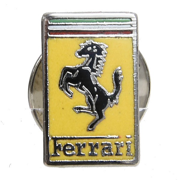 Ferrari Emblem Shaped Pin Badge by LORIOLI