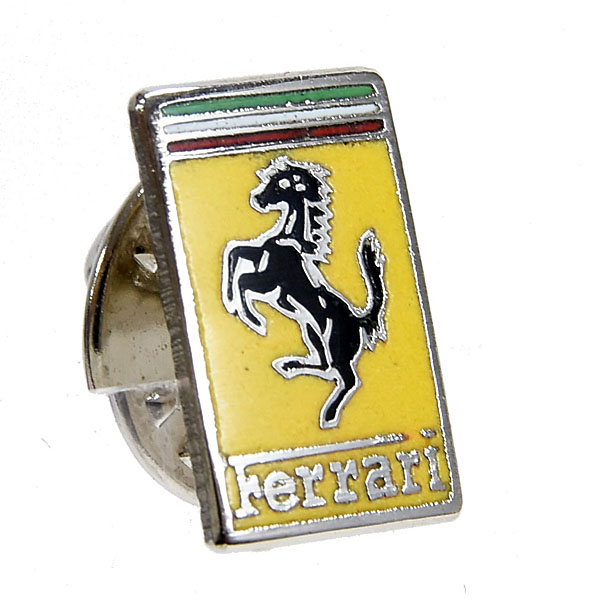 Ferrari Emblem Shaped Pin Badge by LORIOLI