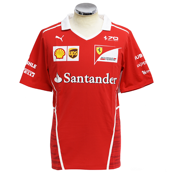 Scuderia Ferrari 2017ティームスタッフ用Tシャツ